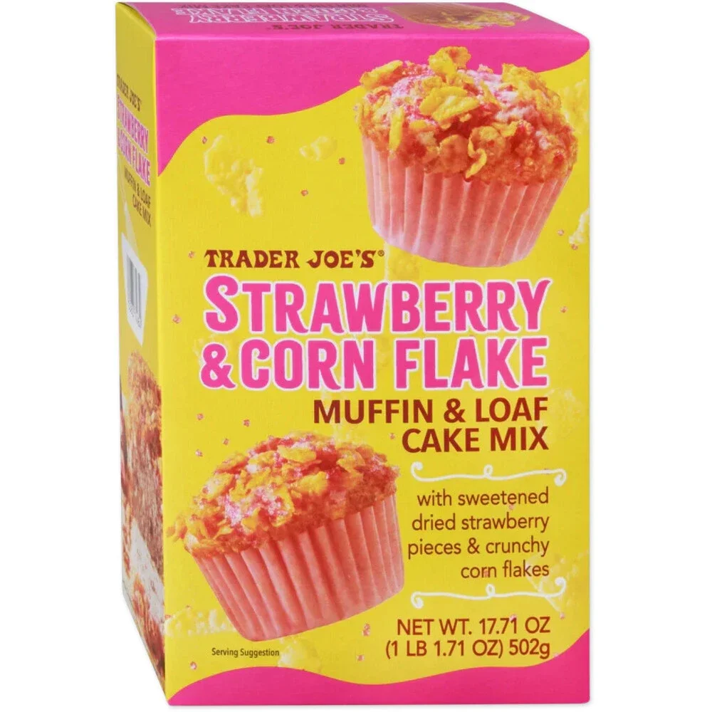 Trader Joe's — Strawberry & Corn Flake Cake Muffin & Loaf Cake Mix